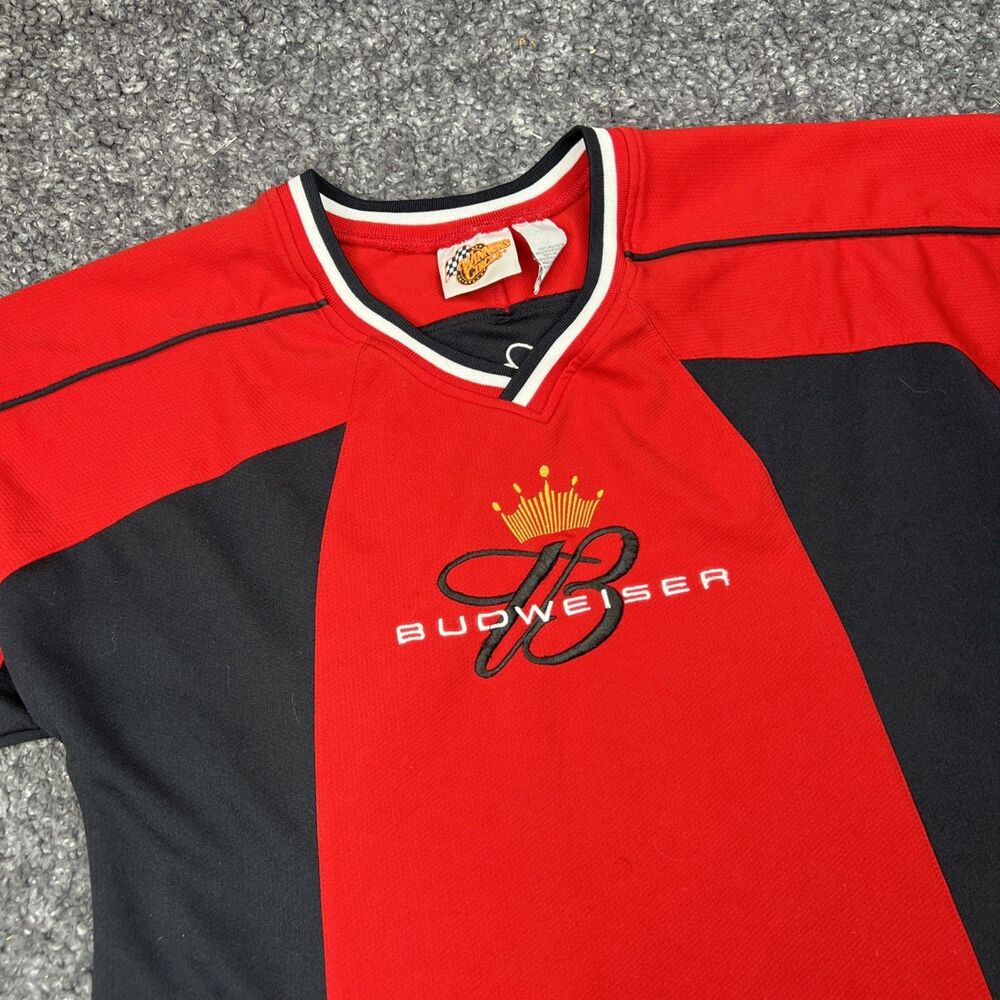 Vintage Dale Earnhardt Jr  Budweiser Nascar Shirt Size L Winners Circle